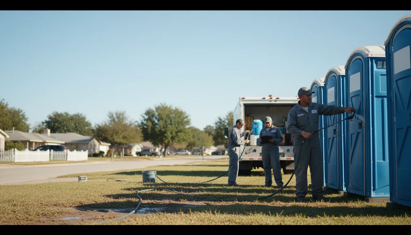 Long-Term Portable Toilet Rental in Croswell, MI near me